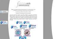 Desktop Screenshot of focus-acb.org